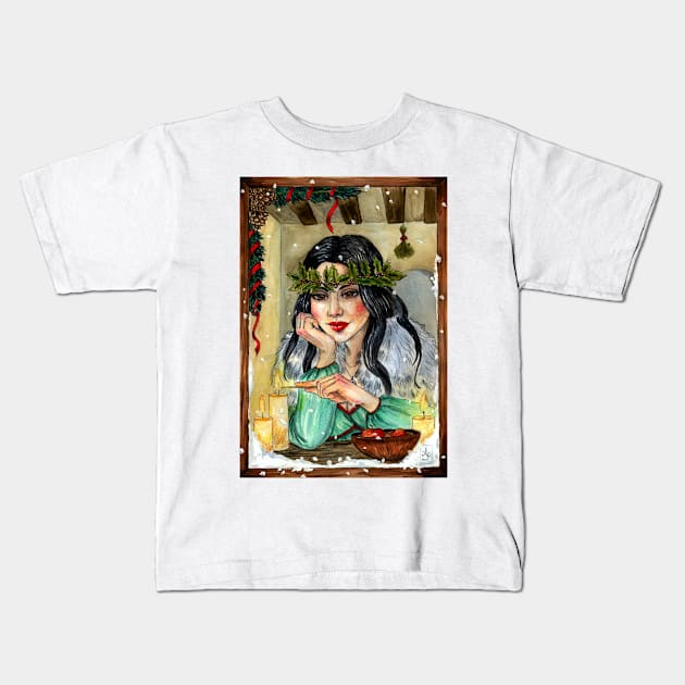 Yule Kids T-Shirt by Aranya